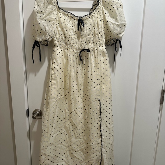 For Love and Lemons NWT Eden Midi Dress Size Small - Picture 3 of 10